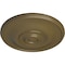 Ekena Millwork Jefferson Ceiling Medallion (Fits Canopies up to 2 7/8"), 11 3/4"OD x 3/8"P, Mississippi Mud CM12JEMMF - alternate 3